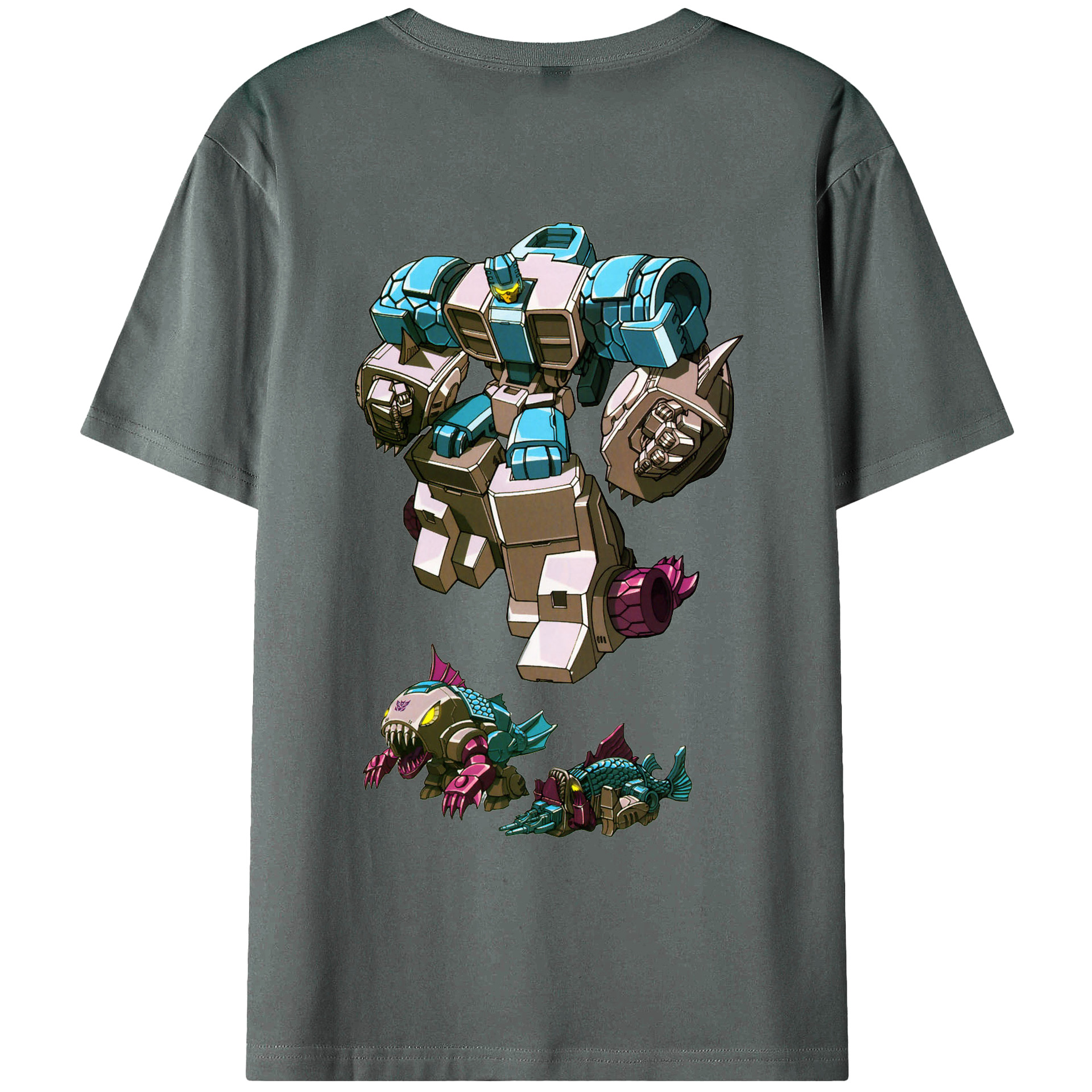（画像用）  綿100％ メンズ半袖Tシャツ（バックプリント） 通気性